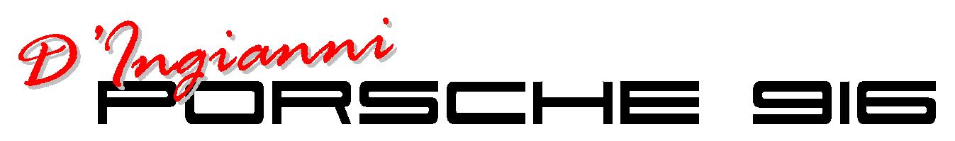 D'Ingianni Porsche 916 logo